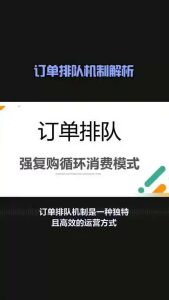 订单排队循环复购代理云仓算法模式app技术需求解析插图